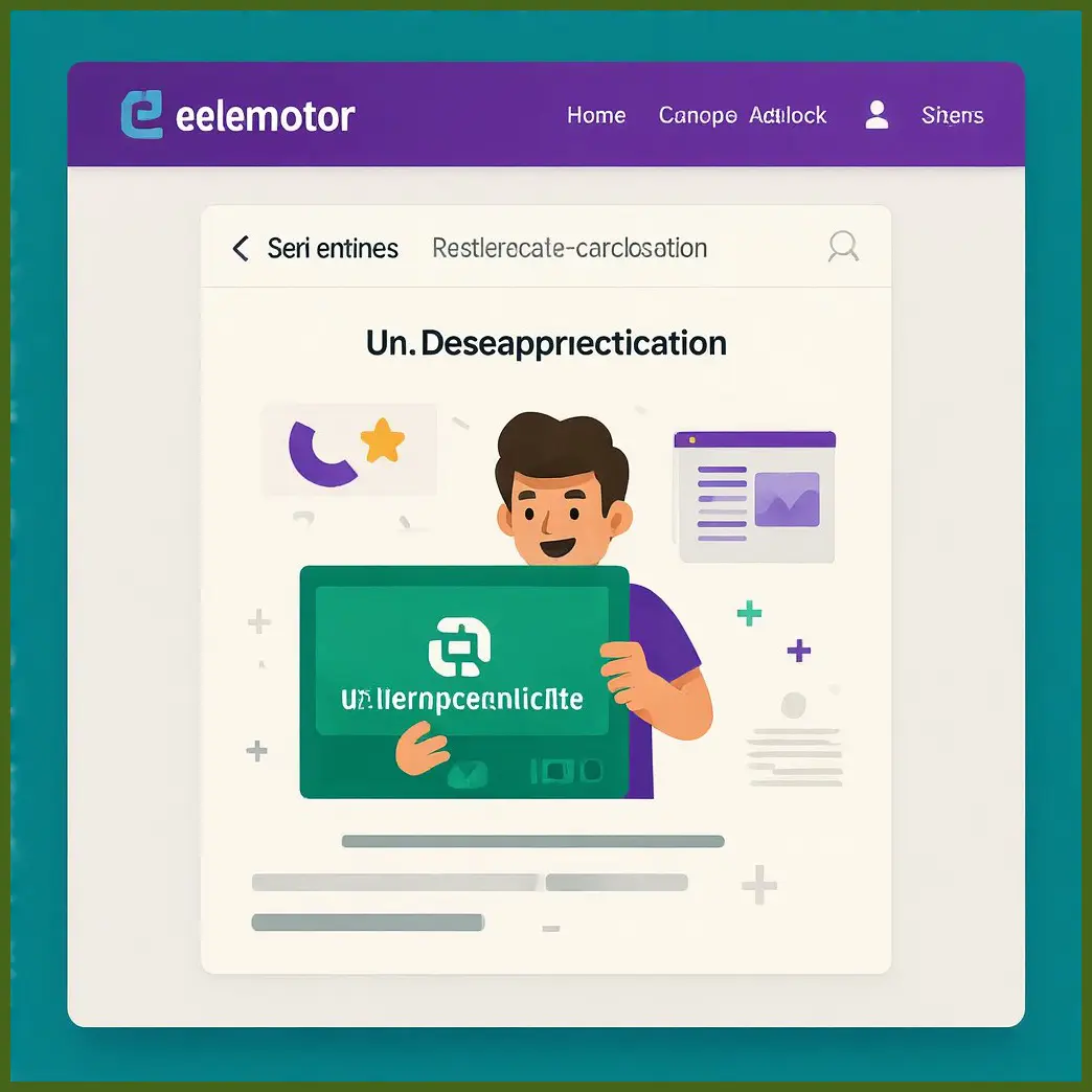 un desarrollador trabajando con elementor y crocoblock